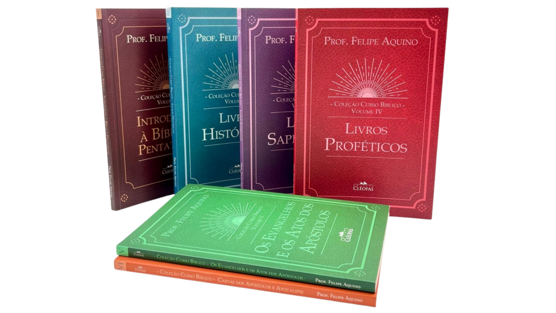 Coleção Curso Bíblico — 6 livros físicos